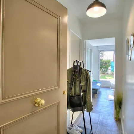 Grand Studio Avec Jardin Et Parking - Paris Orly Apartment *