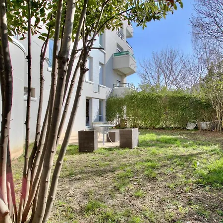 Grand Studio Avec Jardin Et Parking - Paris Orly Viry-Châtillon